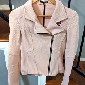Blush Moto Jacket